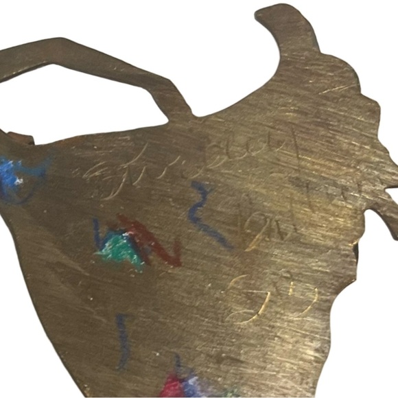 Vintage Artisan Sterling “Strictly Ballroom” Brooch- Signed - Picture 7 of 8